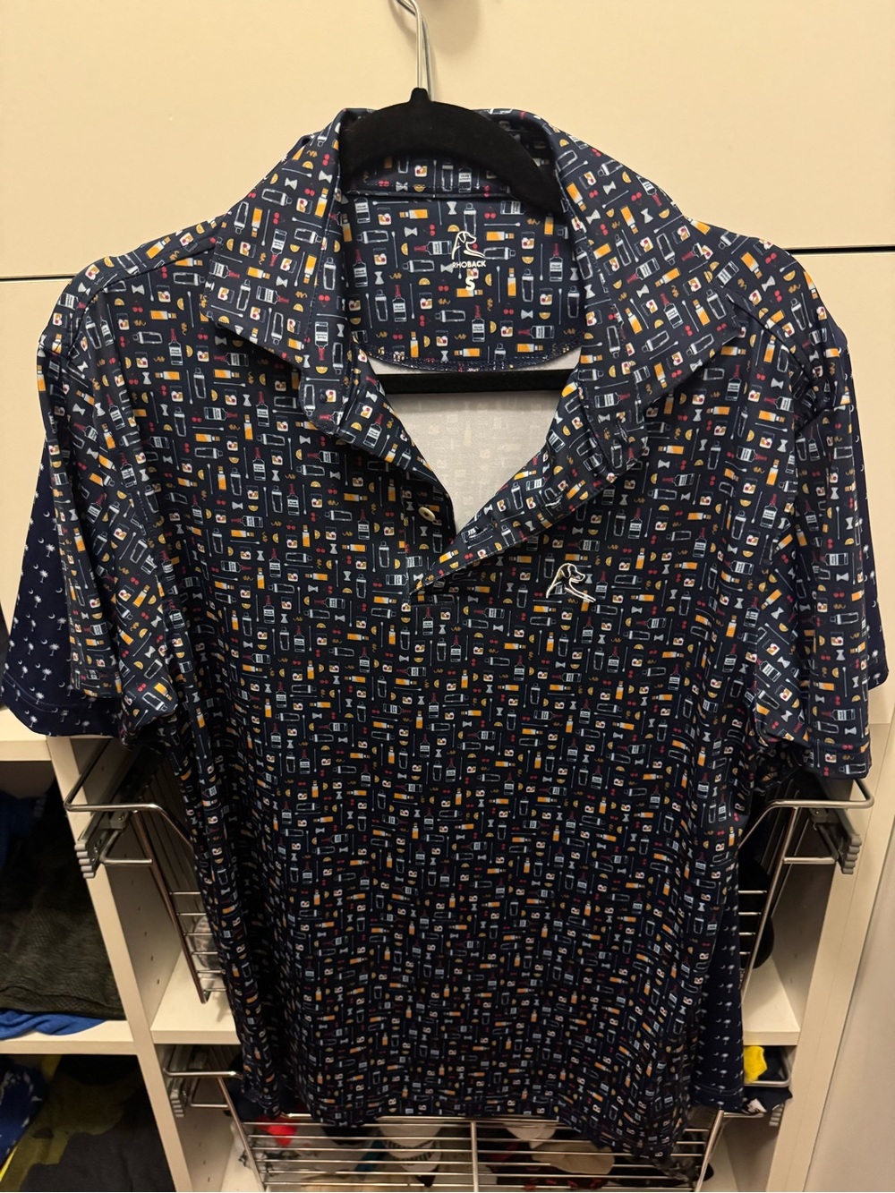 Rhoback Men’s Small Old Fashioned Polo - Not Worn